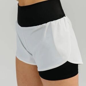 ZYIA White It’s a Mood Shorts